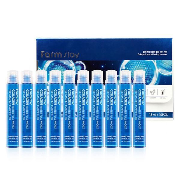 Філер для волосся з колагеном FarmStay Collagen Water Full Moist Treatment Hair Filler 13 мл 735417 фото