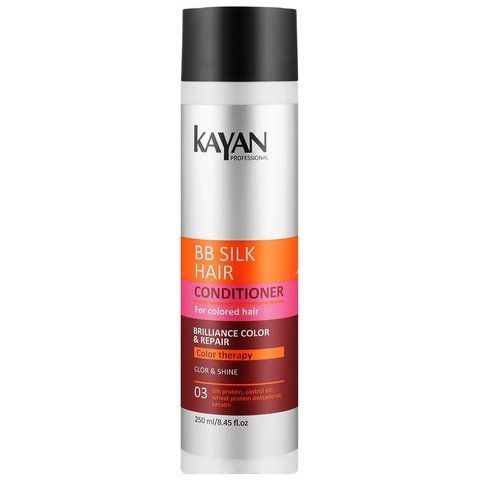 KAYAN BB silk hair кондиціонер для фарбованого волосся 250 мл KN0016 фото