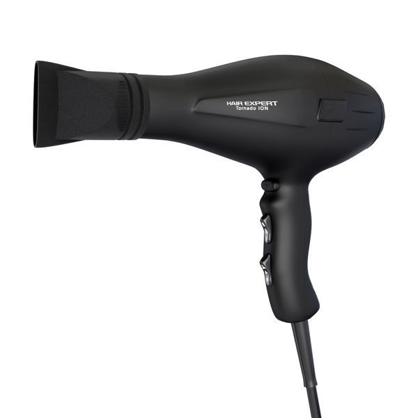 Hair Expert Tornado ION Фен чорний з іонізацією HE0404 фото