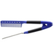 Hair Expert Hairbrush V Shaped METAL comb BLUE гребінець-затискач KRT0009 фото