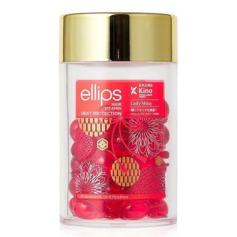 Ellips Hair Vitamin Lady Shiny With Cherry Blossom м'якість сакури 50х1 мл ELL0007 фото