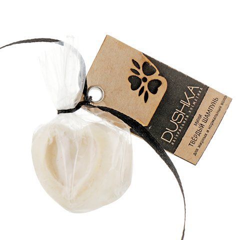 Твердий міні шампунь для сухого волосся DUSHKA Solid mini-shampoo for Dry Hair 20 мл DS0035 фото