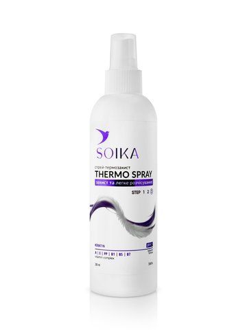 Спрей термозахист Soika Thermo Spray 200 мл SOK16 фото