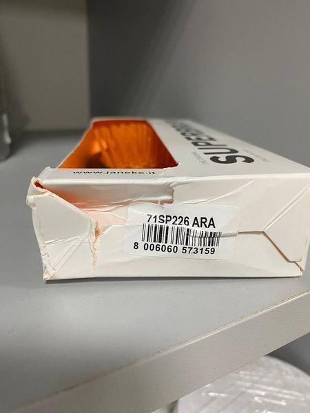 Janeke SUPERBRUSH BLACK/ORANGE. Гребінець. 71SP226 ARA (УЦІНКА) JNKB1 фото