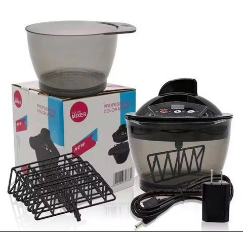 Hair Expert Mixer Black Електричний міксер з чашею для змішування барвників HE111322 фото
