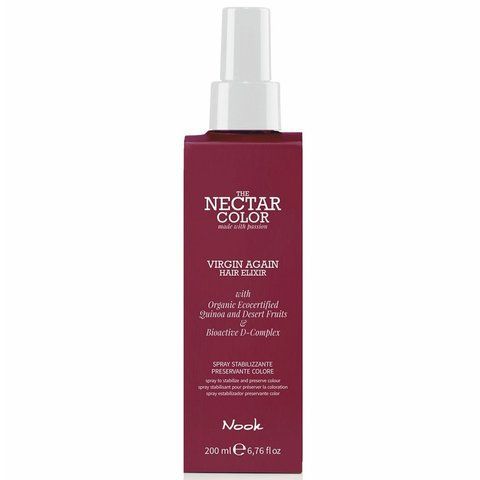 Nook The Nectar Color Virgin Again Hair Elixir Спрей-стабілізатор кольору незмивний 200 мл NK0002 фото