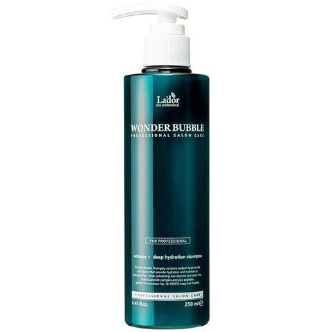 Зволожуючий шампунь для волосся La'dor Wonder Bubble Shampoo 250 мл LD0016 фото