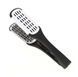 Hair Expert Hairbrush Black/White Гребінець-затискач HE0009 фото 2