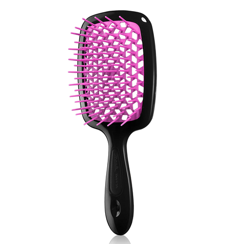Janeke SUPERBRUSH BLACK/LIGHT PINK. Гребінець. 71SP226 FFL 71SP226 FFL фото
