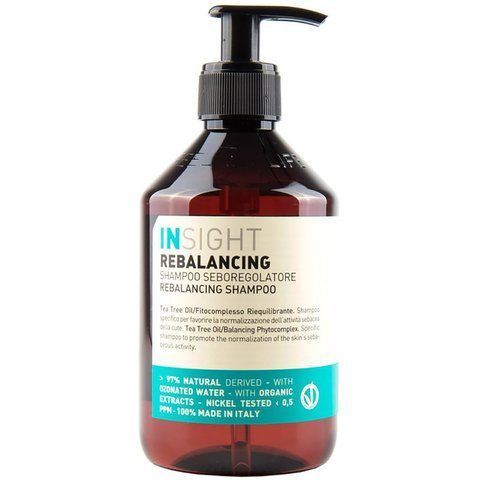 Insight Rebalancing Shampoo Шампунь для жирної шкіри голови 400 мл IDH0010 фото