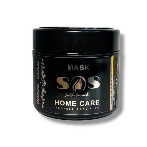 Маска для освітленого волосся Brazil Gold Home Care Silk Touch Sos Mask 300 мл BRG016 фото