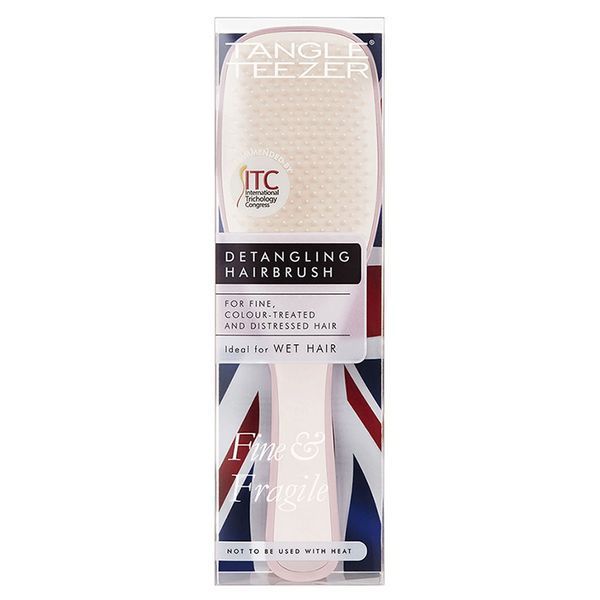 Гребінець для волосся Tangle Teezer. The Wet Detangler Fine & Fragile Pink Whisper TT0635 фото