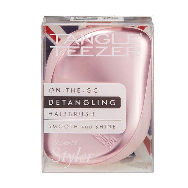 Гребінець для волосся Tangle Teezer. Compact Styler Pink Matte Chrome TT5029 фото