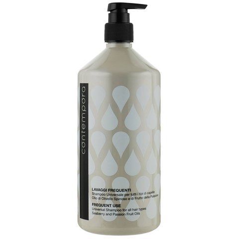 Contempora Universal Shampoo For All Hair Шампунь універсальний для всіх типів волосся з маслом обліпихи і маракуї 1000 мл cont94565 фото