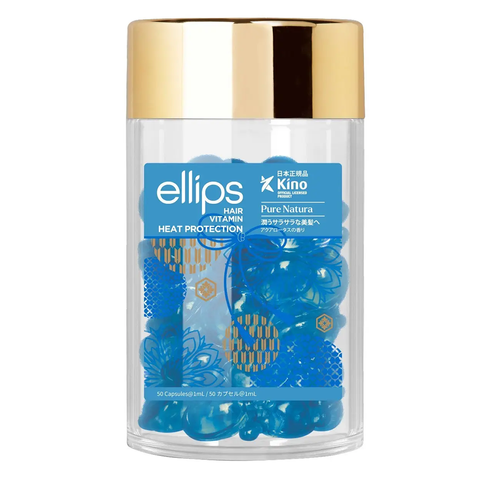 Ellips Hair Vitamin Pure Natura With Blue Lotus Extract Сила лотоса 50х1 мл ELL0010 фото