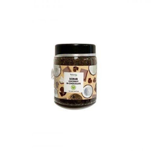 Скраб для тіла та обличчя TOP BEAUTY Scrub Body & Face Coconut In Chocolate TPBC51 фото