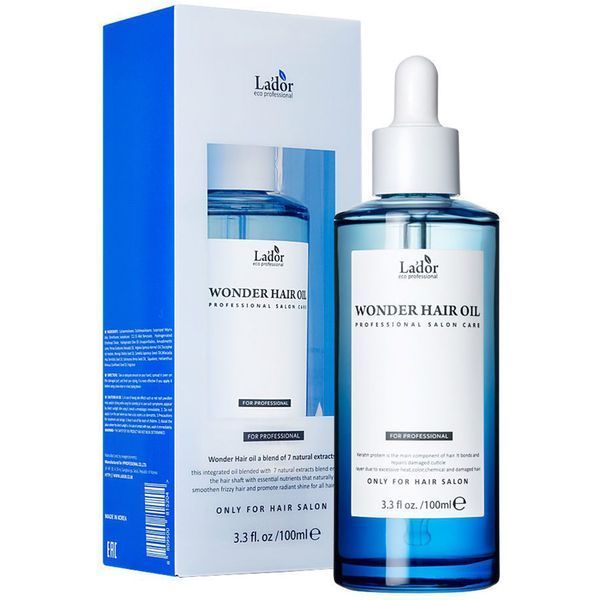 Зволожуюча олія для волосся La'dor Wonder Hair Oil 100 мл LD0017 фото