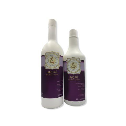 Набір для випрямлення волосся Eternity Liss Acai 2x 1000 мл EL0010 фото