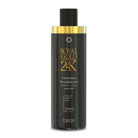 Кератин Beox Royal Gold 24K Luminous Straightener 500 мл BP-0015 фото