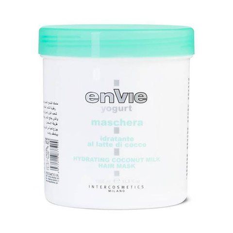 Envie LATTECOCCO YOGURT Маска живильна з кокосовим молоком 1000 мл EN0101 фото