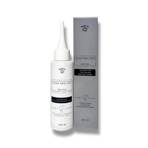 Трихологічний пілінг-детокс для шкіри голови Molecula Hair Peeling Detox 100 мл MA0019 фото