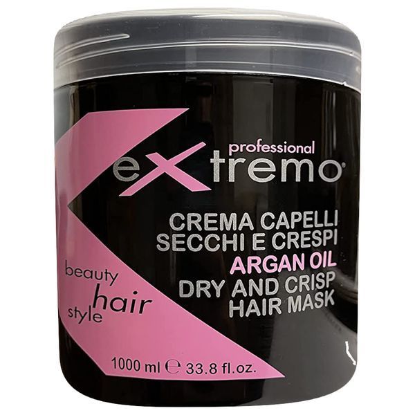 Зволожуюча маска з аргановою олією Extremo Argan Oil Mask 1000 мл EX406 фото