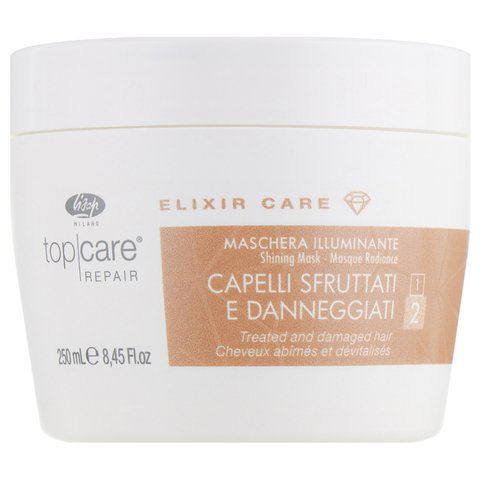 Маска для блиску Lisap Elixir Care shining mask 250 мл LP0018 фото