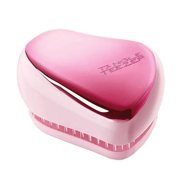 Гребінець для волосся Tangle Teezer. Compact Styler Baby Doll Pink Chrome TT6743 фото