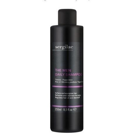 Sergilac The Men Daily Shampoo Шампунь поживний та кондиціонуючий 250 мл SRG006 фото