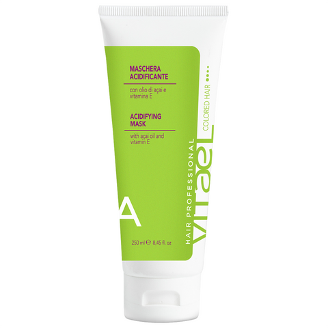 VITAEL COLORED HAIR ACIDIFYING MASK Маска для фарбованого волосся 250 мл VTL0002 фото