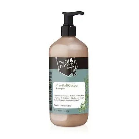 Real Nature Pro-AntiCaspa Shampoo Шампунь бородьби з лупою та свербежем шкіри голови 500 ml RN12 фото