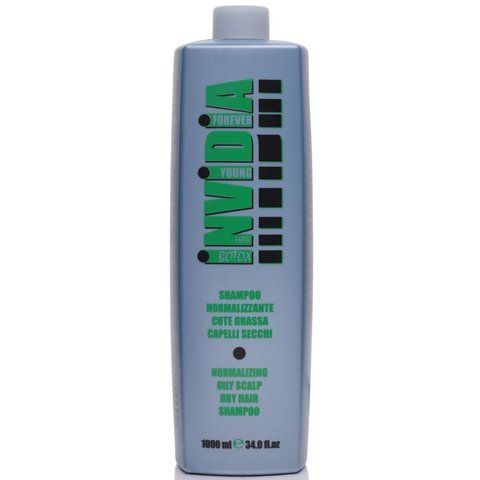 Шампунь-ботокс, сухе волосся + жирна шкіра голови Invidia Normalizing Oily Scalp Dry Hair Shampoo 1000 мл IV0006 фото