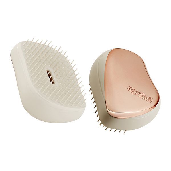 Гребінець для волосся Tangle Teezer. Compact Styler Baby Peach Chrome TT7696 фото