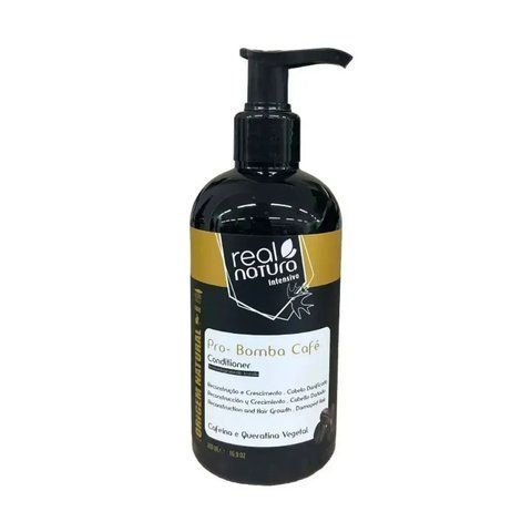 Real Nature Pro-Bomba Cafe Conditioner Кондиціонер для відновлення та зміцнення волосся 300 ml RN13 фото