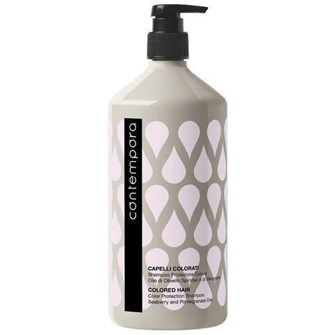 Contempora Color Protection Shampoo Шампунь для збереження кольору з маслом обліпихи і граната 1000 мл cont94561 фото