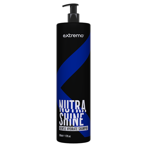 Extremo Nutra Shine Gentle Hydrate Shampoo Щоденний шампунь для очищення, зволоження та живлення шкіри 500 мл EX434 фото