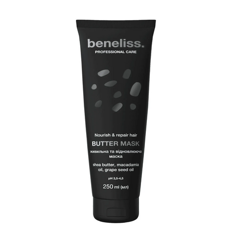 Живильна та відновлююча маска Beneliss Professional Care For Nourish & Repair Hair Butter Mask BNL034 фото