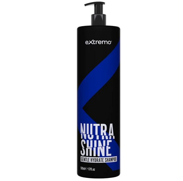 Extremo Nutra Shine Gentle Hydrate Shampoo Щоденний шампунь для очищення, зволоження та живлення шкіри 500 мл EX434 фото