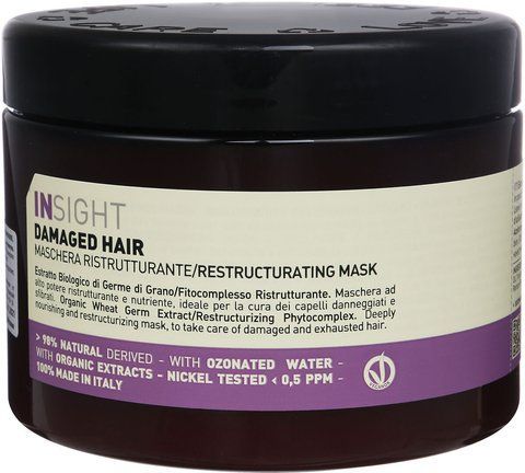 Маска для відновлення пошкодженого волосся Insight Damaged Hair Restructurizing Mask 250 мл IDH0005 фото