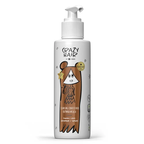 HiSkin Crazy Hair Кондиціонер очищаючий для волосся з ароматом кокоса 300 мл HSK0010 фото