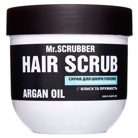 Mr.Scrubber Hair Scrub Argan Oil скраб для шкіри голови з олією аргани та кератином 250 мл SC0018 фото