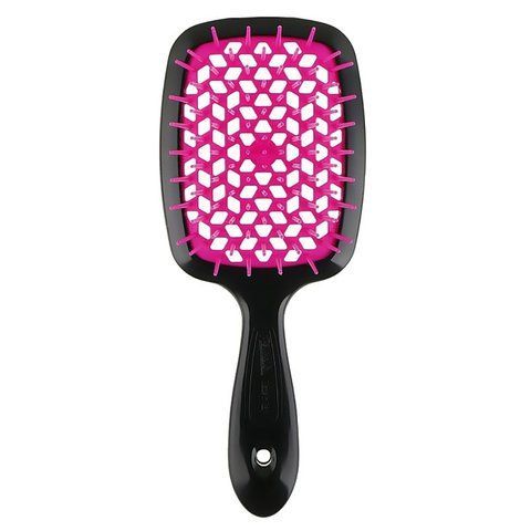 Janeke SUPERBRUSH BLACK/FUCHSIA. Гребінець. 71SP226FUX 71SP226FUX фото