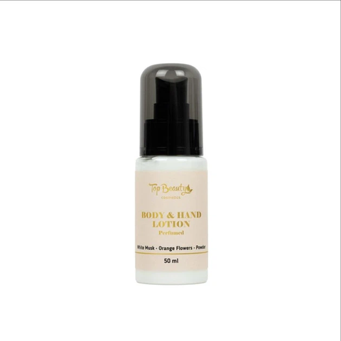 TOP BEAUTY Body & Hand Lotion Perfumed White Musk, Orange Flowers, Powder Парфумований лосьйон для рук і тіла 250 мл TPBC11-250 фото