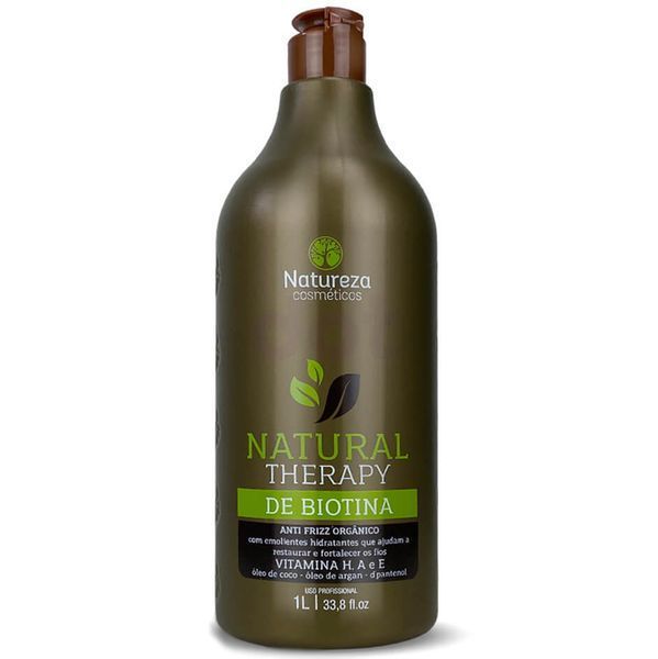 Нанопластика для волосся Natureza Natural Therapy Escova Biotina 1000 мл NT0005 фото