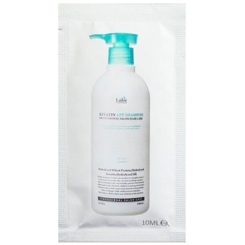 Lador Keratin LPP Shampoo безсульфатний протеїновий шампунь 10 мл LD0020 фото