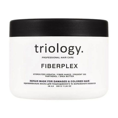 Відновлювальна маска для пошкодженого та фарбованого волосся Triology Fiberplex Repair Mask TRG7 фото