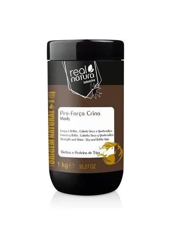 Real Nature Pro-Forca Crina Mask Маска для відновлення та зміцнення ламкого волосся 1000 ml RN19 фото