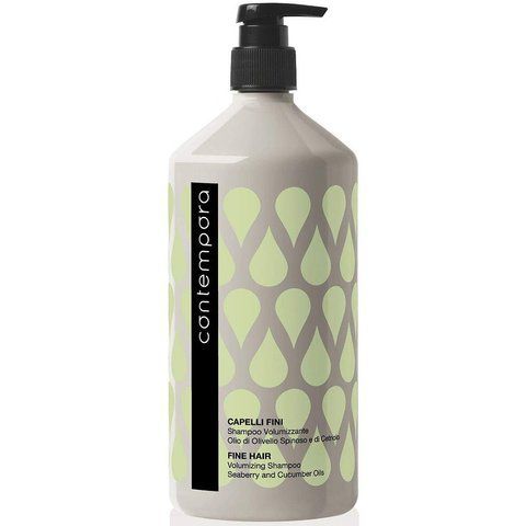 Contempora Volumizing Shampoo Шампунь для додання об'єму з маслом обліпихи і огірковим маслом 1000 мл cont94567 фото
