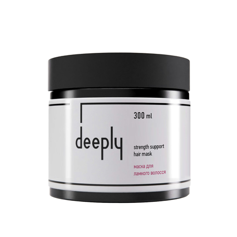Deeply Strength Support Hair Mask Mаска для ламкого волосся 300 ml DP0043 фото