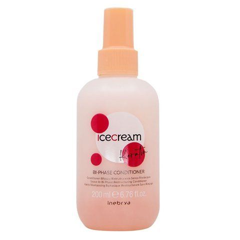 Кондиціонер двофазний з кератином Inebrya Keratin Bi-Phase Conditioner 200 мл IN0017 фото